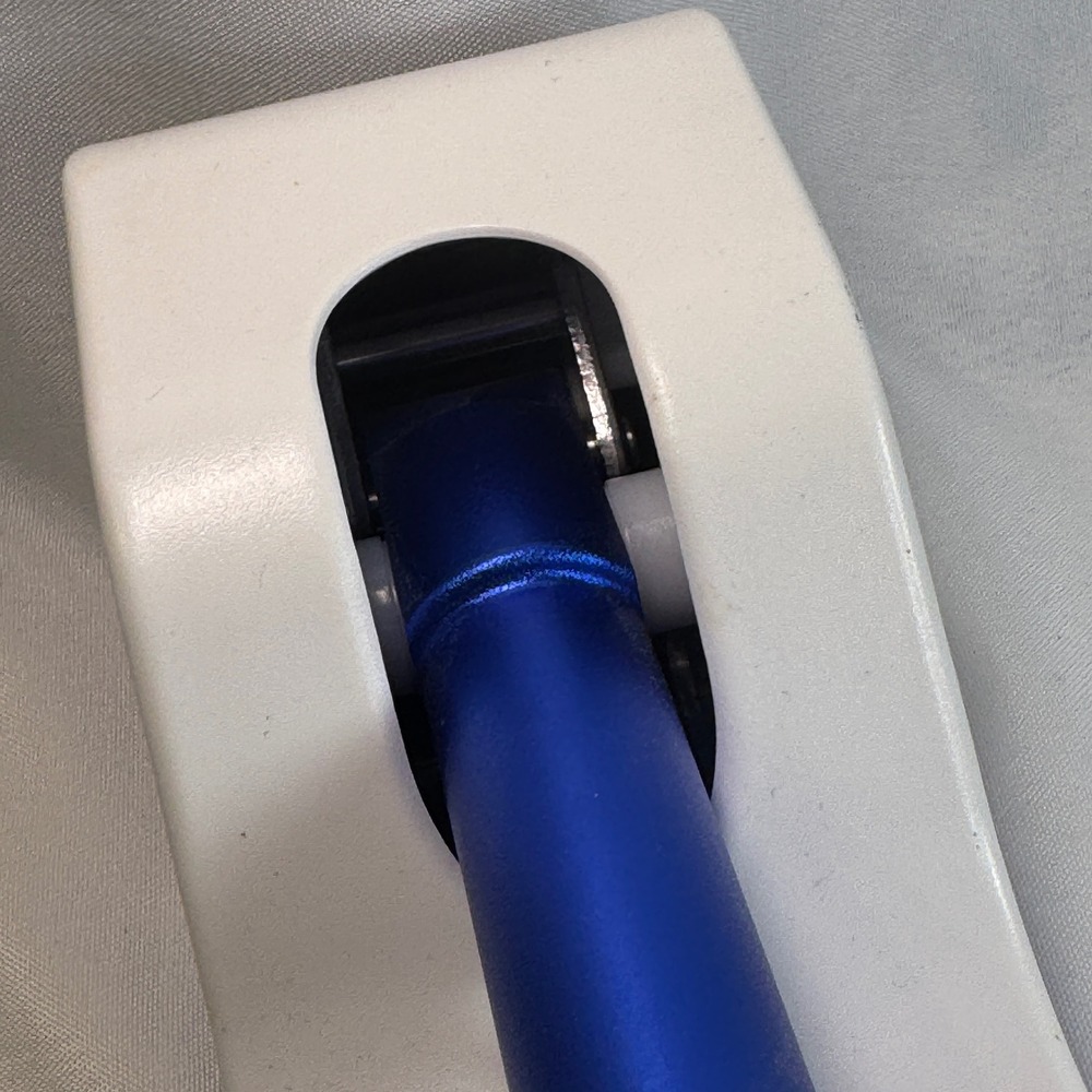 Silent Knight Pill Crusher Links Medical Products Manual Lever Blue White PC1000 - Picture 5 of 6